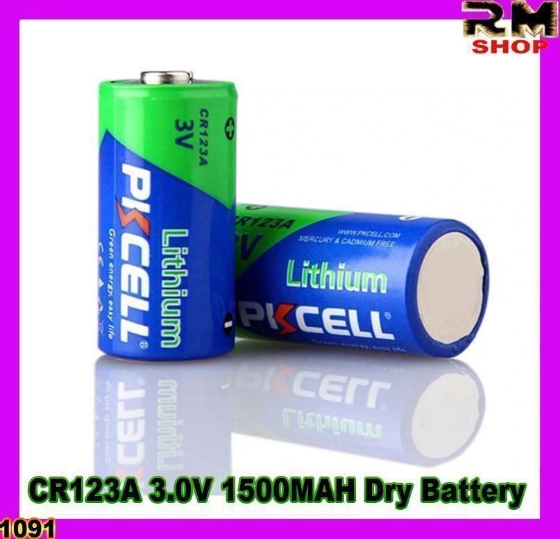 Caricatori & Batterie: CR123A 3.0V 1500MAH 2 X Batterie – Nuovo e nell'imballaggio originale da Unterägeri venduto da RmOnline