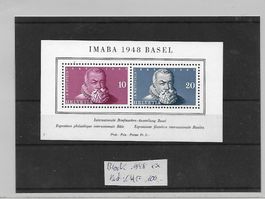 Block 1948 ** Kat: CHF 100.-