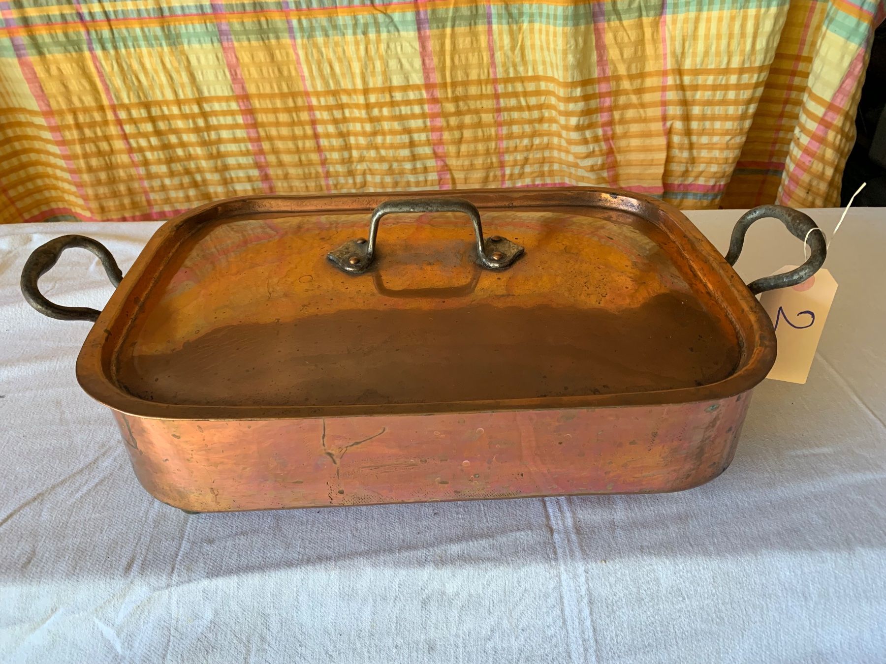 Pfannen: Kupfer Bräter mit Deckel, ca. 40 cm, gebraucht – Gebraucht aus Urnäsch von Mafre1949