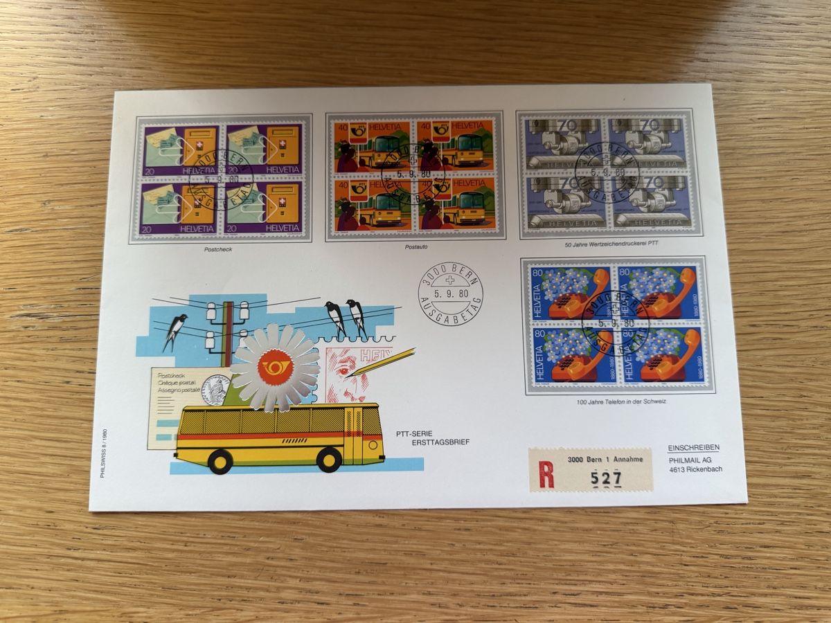 Alle Briefmarken: 4 Luxusbriefe Schweiz  – Neu (gemäss Beschreibung) aus Murgenthal von Tina_4055