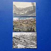 Alte Ansichtskarten: Flums/Churfirsten (3 Stk.)