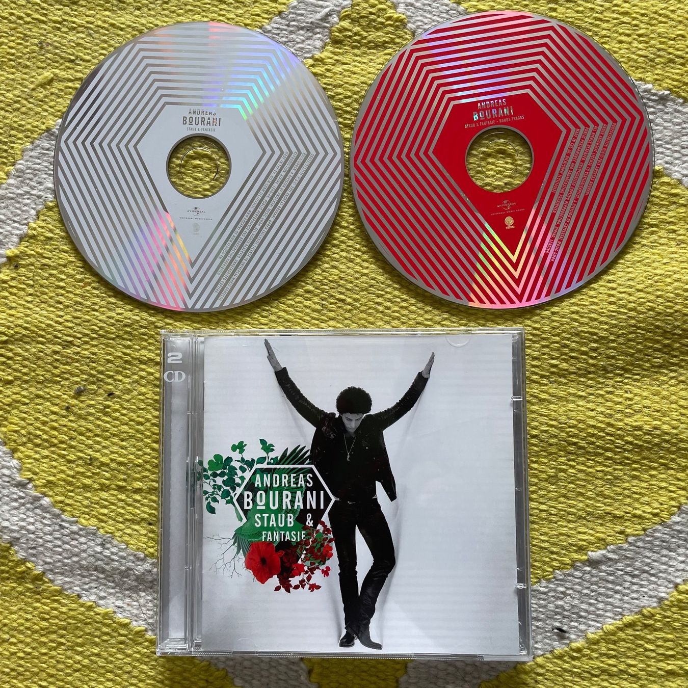 CD: ANDREAS BOURANI-2CD STAUB&FANTASIE – Usato da Rorschacherberg venduto da CD-Roli