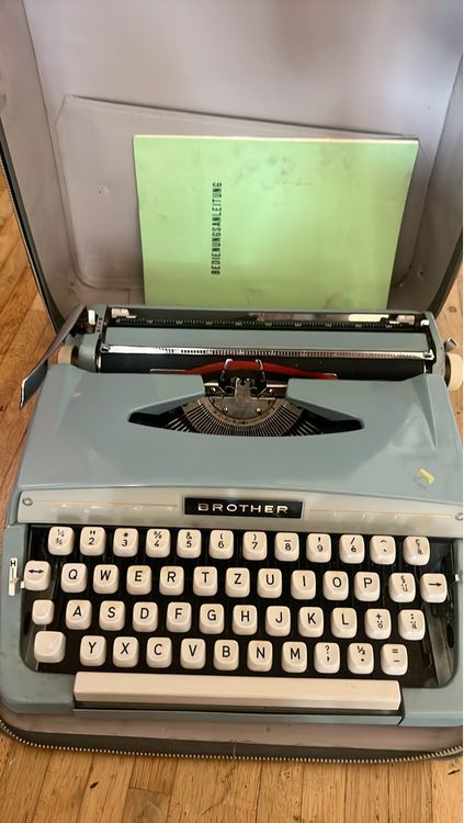 Machine crire Brother Vintage Parfaite Pour Collection D occasion 