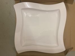8 NewWave Villeroy & Boch Teller/Platten, 34x34cm -nagelneu-