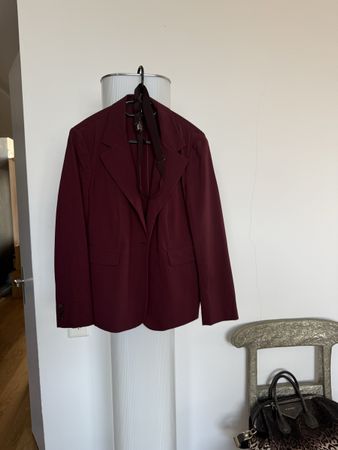 PRADA Blazer, Gr. 40 (passt 38) bordeauxrot - Top Zustand!