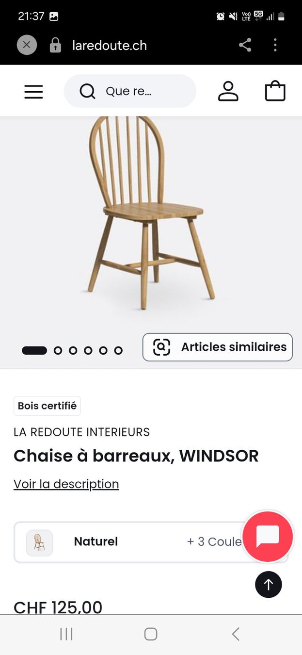 Sedie: 6 chaises bois clair  Windsor NEUVES – Usato da Fully venduto da tameab 5