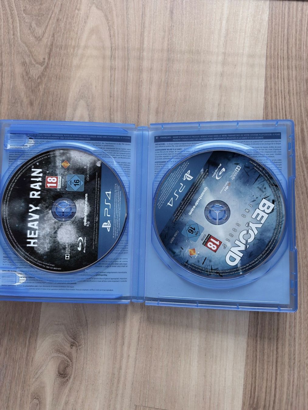 Jeux: Heavy Rain + Beyond: Two Souls – PS4 / Compatible PS5 – D'occasion à Villars-le-Terroir par attmp3 1
