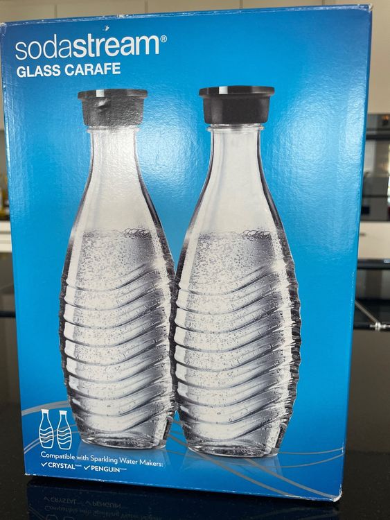 2 Glas Karaffen zu Soda Stream Kaufen auf Ricardo