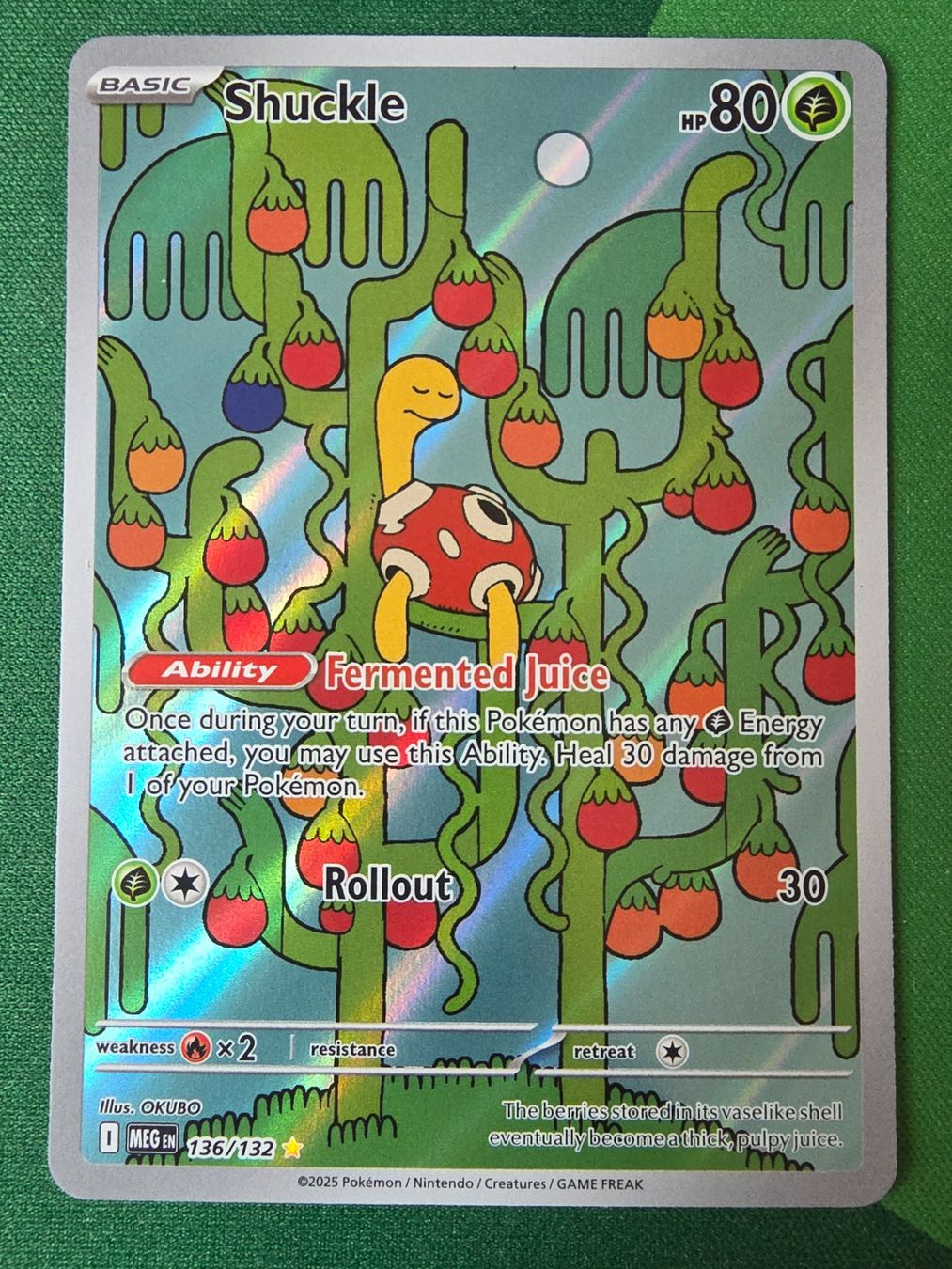 Pokémon Sammelbilder & Trading cards: Pokemon Shuckle Mega Evolution 136/132 Englisch – Neu (gemäss Beschreibung) aus Gossau SG von worklifebalance