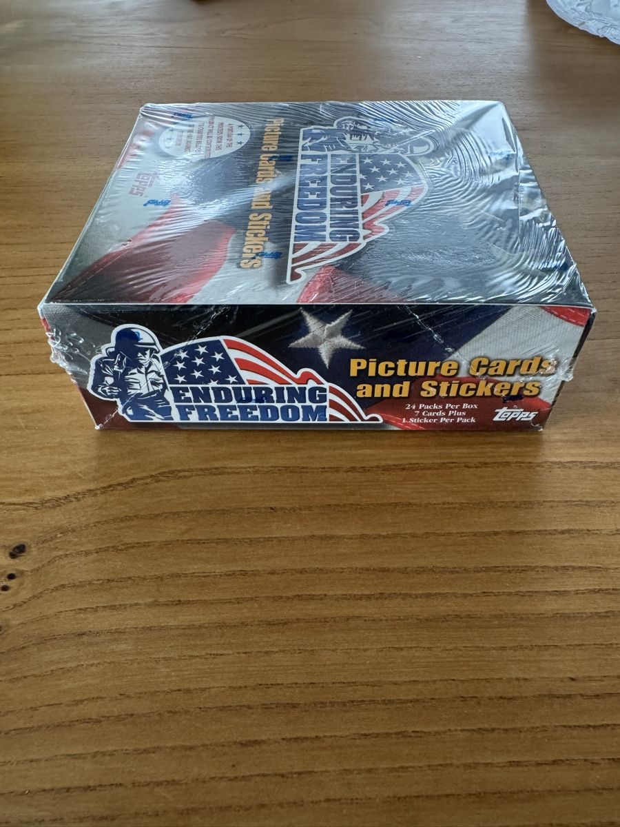 Topps Sammelbilder & Trading cards: TOPPS Enduring Freedom Box 2001 – Neu und originalverpackt aus Altendorf von fivep 2
