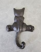 Wandhaken, Katze, Gusseisen, Neu