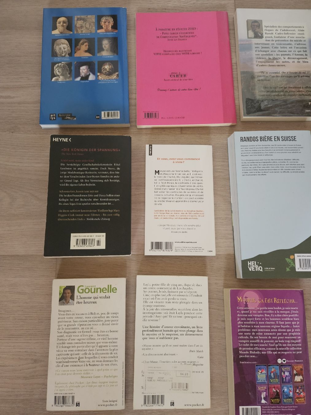 Bücher: Divers livres/romans – Gebraucht aus Sugiez von eestelle17 2