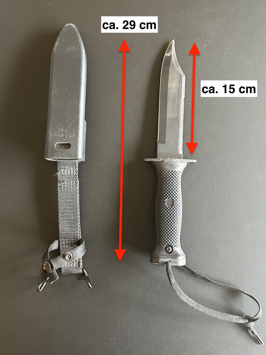 Coltellini militari: Messer MK3 Mod 0 USN – Usato da Dietlikon venduto da Mankai 9