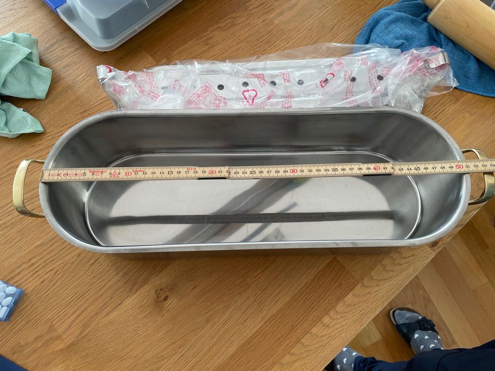 Fischpfanne Chromstahl | Kaufen auf Ricardo