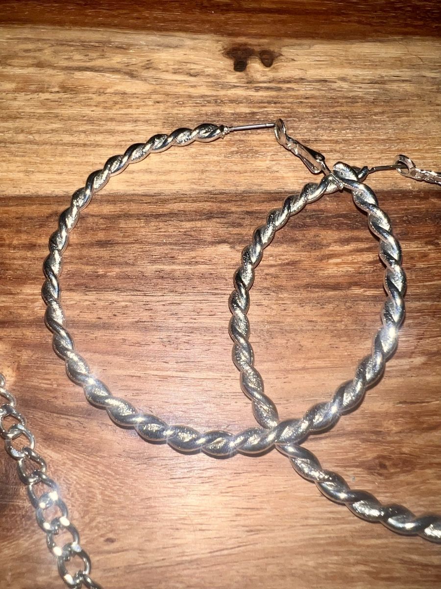 Orecchini pendenti & Orecchini a lobo: Schmuck silbrig ✨ – Usato da Kloten venduto da Django008 2