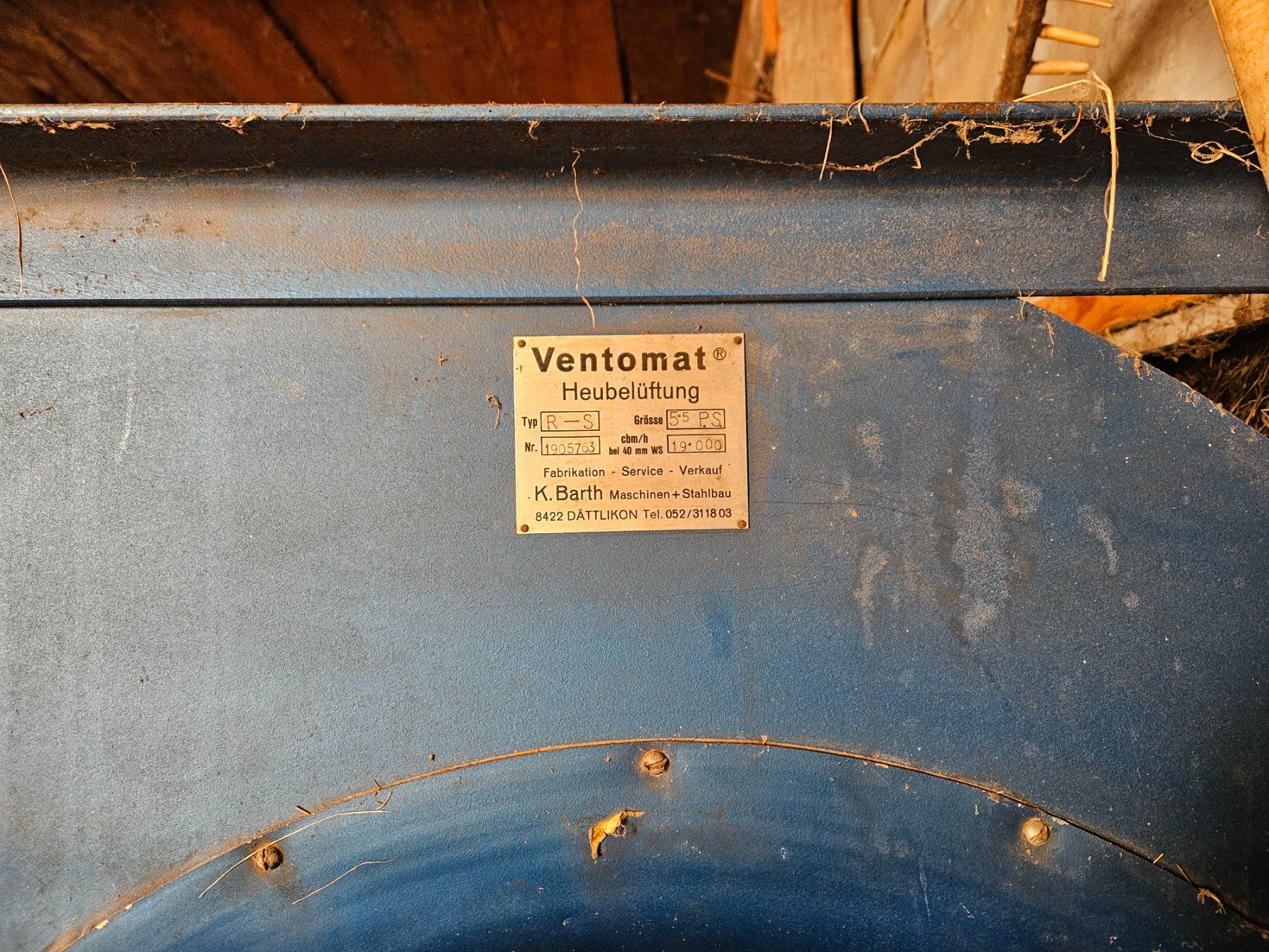 Ventilateurs: Ventomat Heugebläse – D'occasion à Untervaz par FullFlap777 1