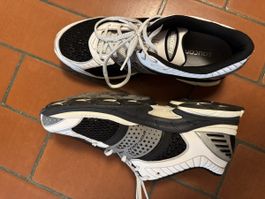 Saucony Schuhe schwarz/weiss Gr.44 guter Zustand
