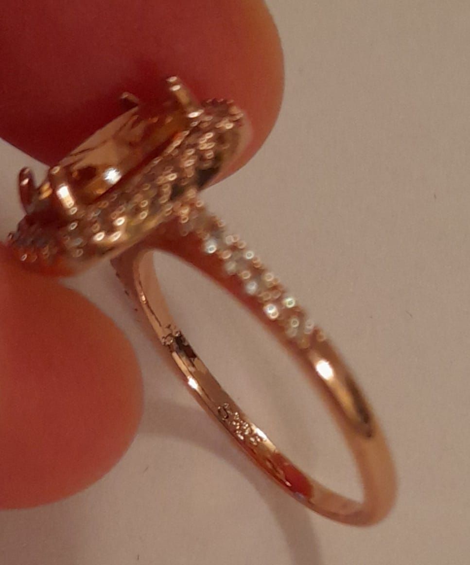Anelli: Funkelnder Silber S 925 Ring mit Stein in Roségold – Nuovo e nell'imballaggio originale da Spreitenbach venduto da rab2000 3