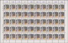 1973, Nr.523 kompletter Bogen einwandfrei postfrisch **.