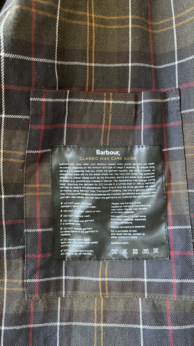 Barbour Giacche: Barbour Bedale Short - Olive - Grösse L – Usato da Luzern venduto da Calidru 4