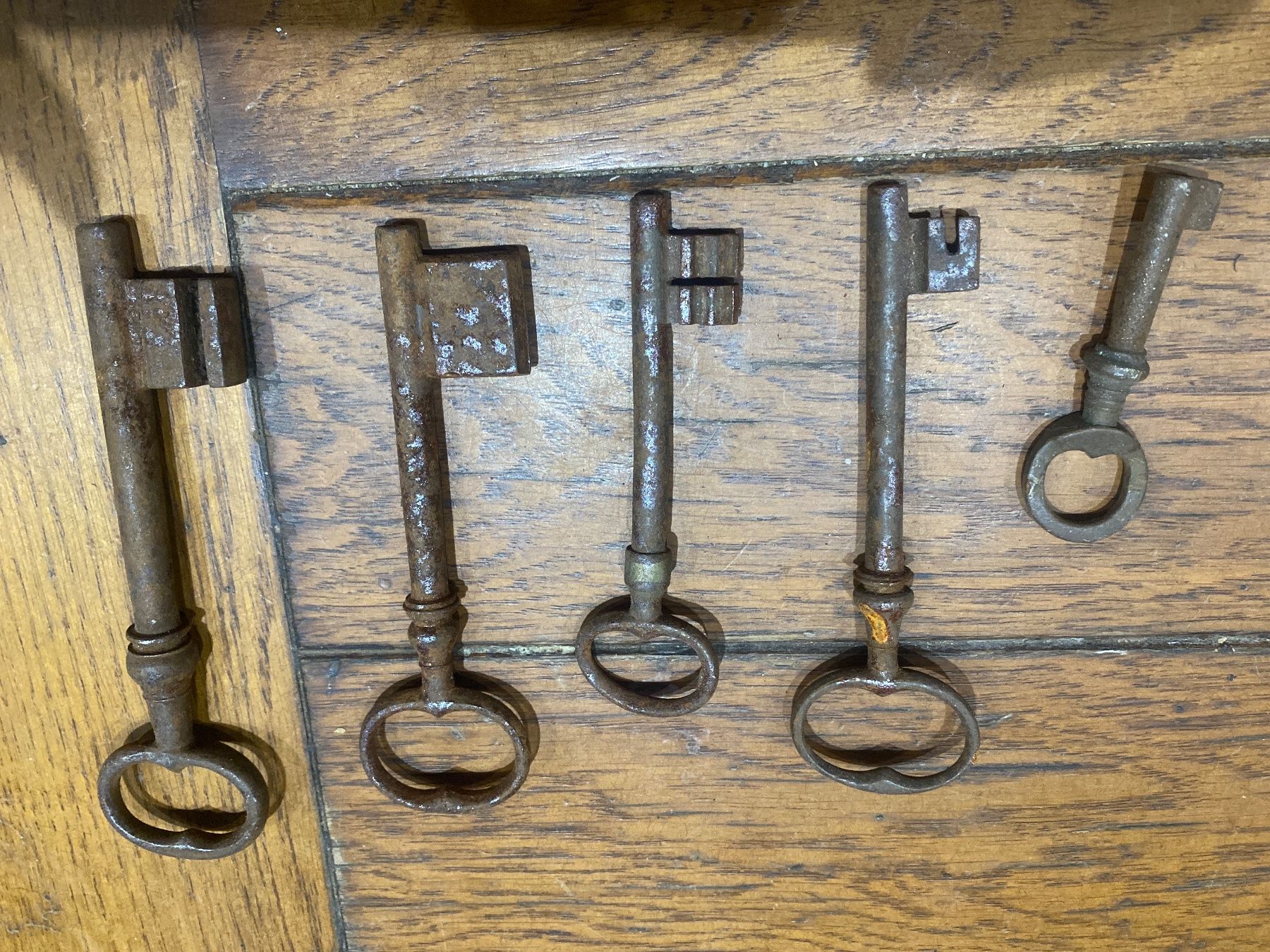 Schlüssel: Lot clé clef ancienne 6-13cm C – Gebraucht aus Lajoux JU von Briard0 4