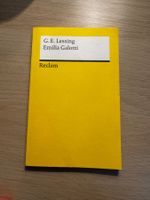 G.E. Lessing - Emilia Galotti (Reclam) Taschenbuch Top!