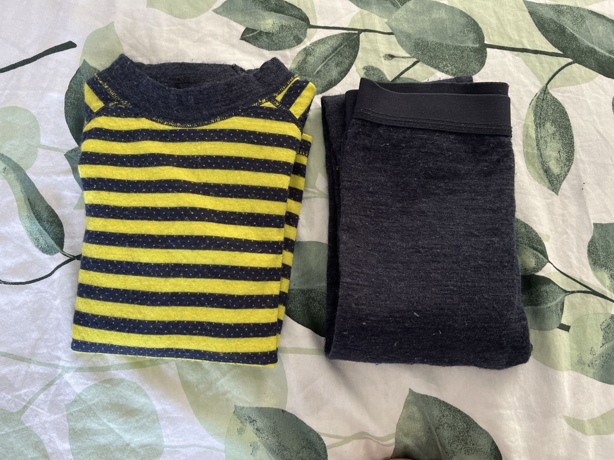 46 Nord Lotti & Set di vestiti: Merino Thermoshirt und -hose – Usato da Vaglio venduto da Irukaijiu