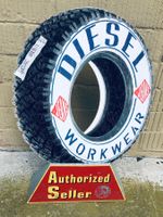 Vintage Diesel Reklame Jeans Reifendisplay Werbeaufsteller