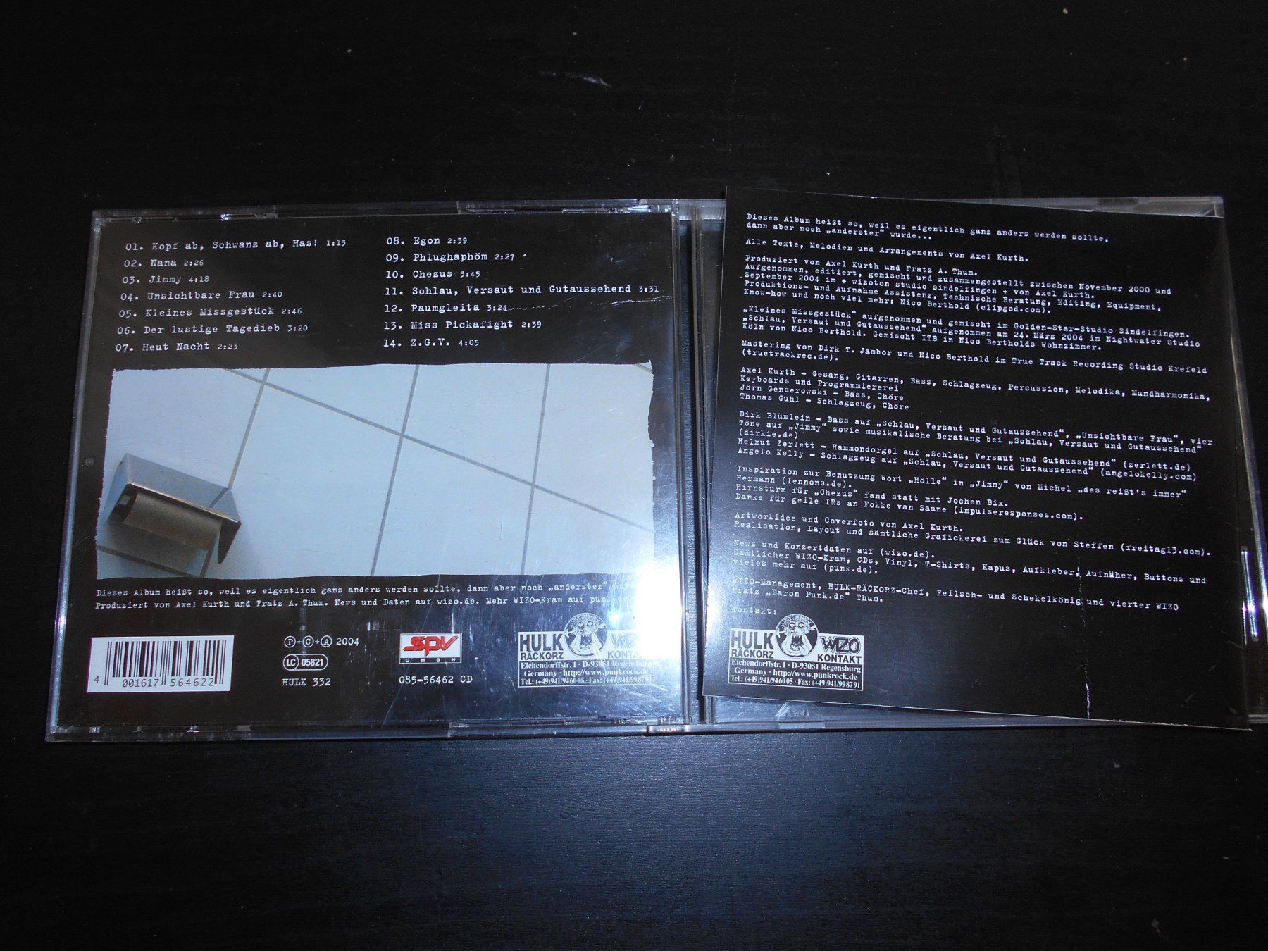 CD: Wizo – Anderster / 2004 – Usato da Aarberg venduto da witchhunter01 1