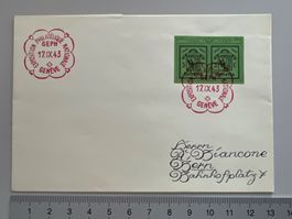 Nationale Briefmarken-Ausstellung Genf 1943