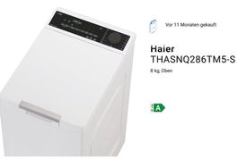 Waschmaschine Haier THASNQ286TM5-S Garantie bis 9.9.2027
