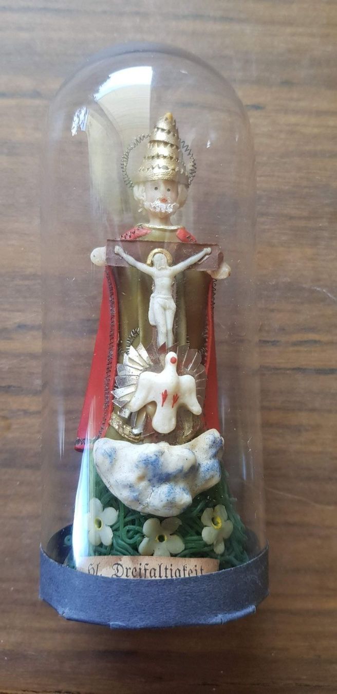 Sculture & Statue: Klosterarbeit Dreifaltigkeit antik – Usato da Mörschwil venduto da antiksalon21 5
