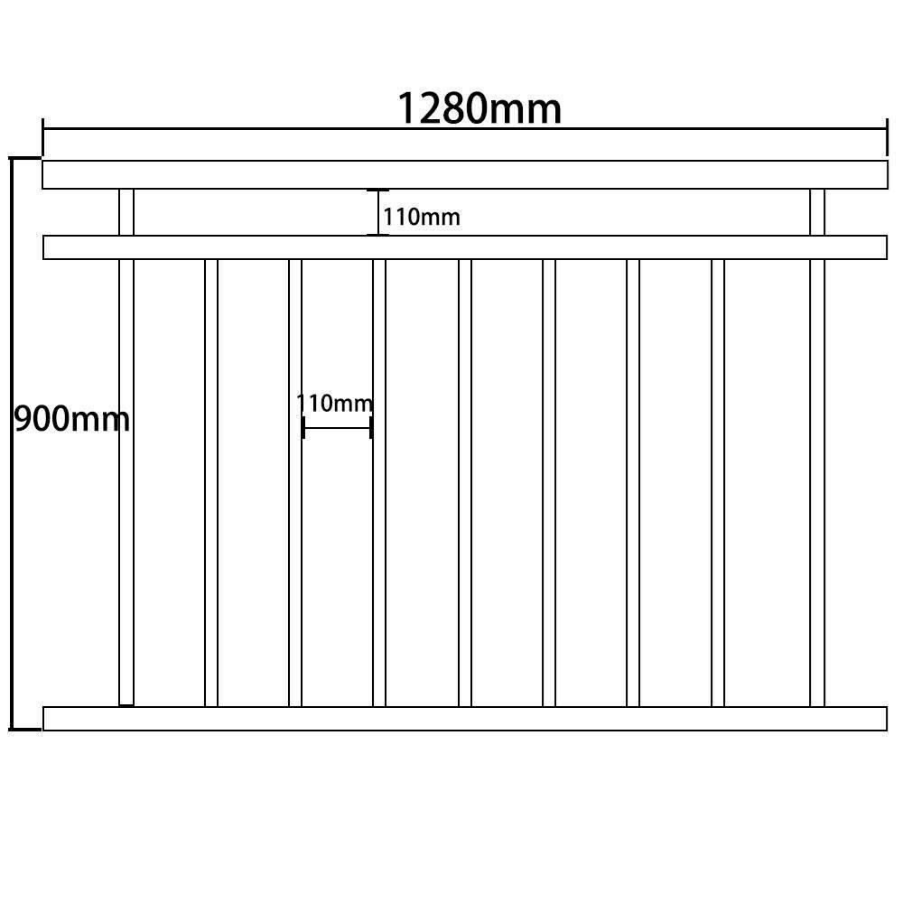 Eisenwaren: Mucola 90x128CM Balkon V2A Fenster – Neu und originalverpackt aus Bottighofen von zaap 4