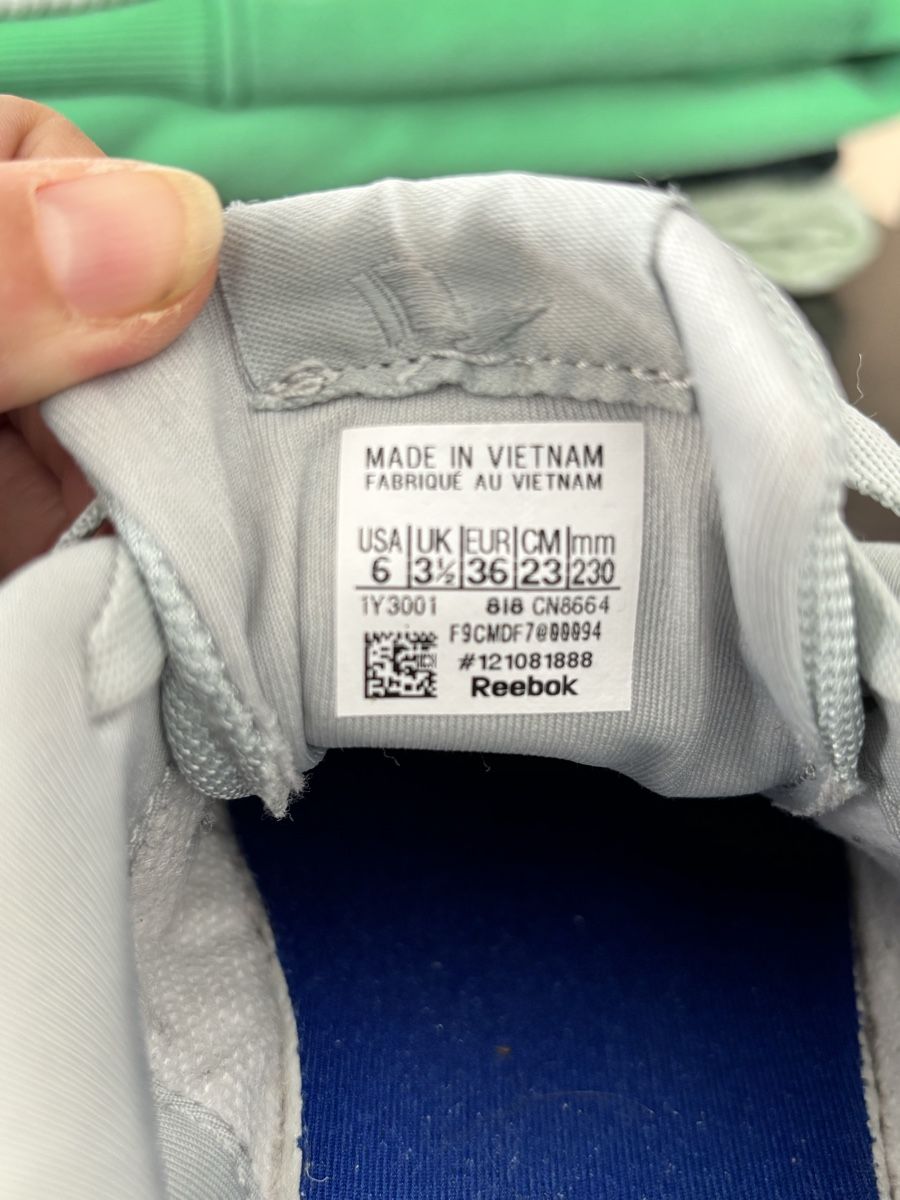 Reebok Scarpe da donna: Reebok Sneaker mintgrün Wildleder – Usato da Sulzbach venduto da dfrey25 3