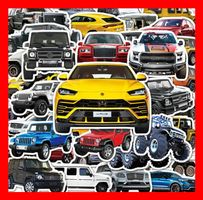 SUV Offroad Jeep 4x4 Urus M G Klasse X6 X7 50 tlg Stickerset