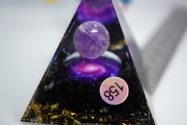 Turmalin  Amethyst kugel Orgonit - Pyramide 5 cm  ab 6.-  !!