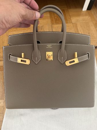 Hermes birkin 25 Etoupe 