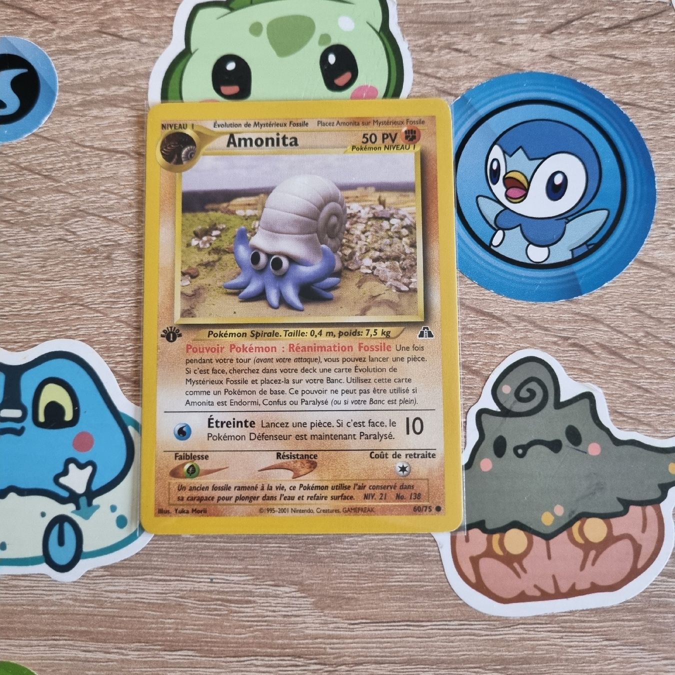Pokémon Sammelbilder & Trading cards: amonita ed1 – Gebraucht aus St-Maurice von Woopersonal