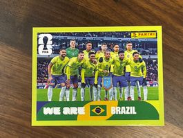 FIFA World Cup 2026 Sticker Team Brazil PANINI neu