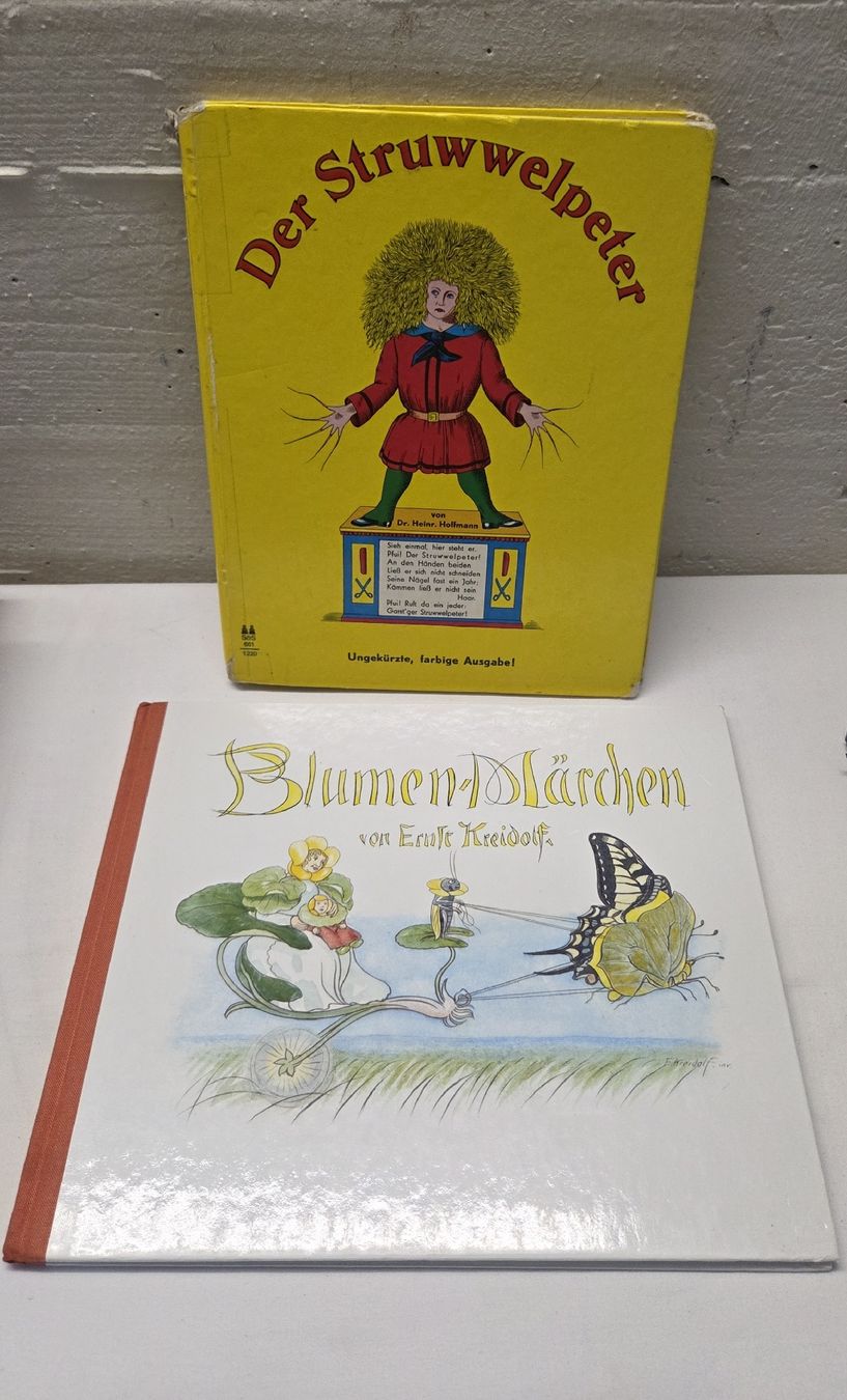 Libri: Bücher Set Struwwelpeter Blumenmärchen.. – Usato da Stans venduto da Ducati16 1