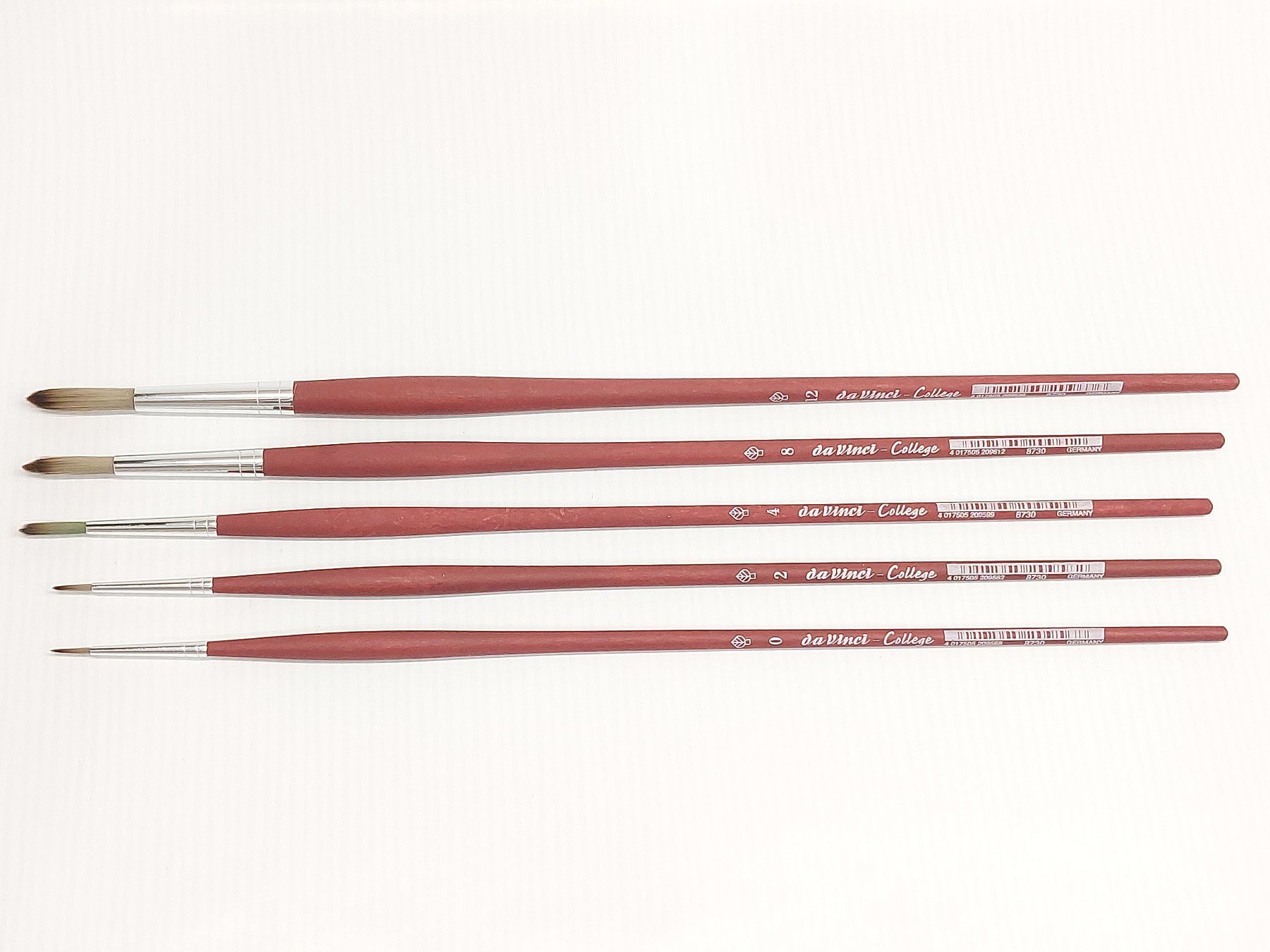 Pennelli: Da Vinci college round brush set 8730 – Usato da Territet venduto da Meridius6