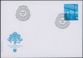 2023  Tag Briefmarke - Eschenbach - Blockausschnitt - FDC ET