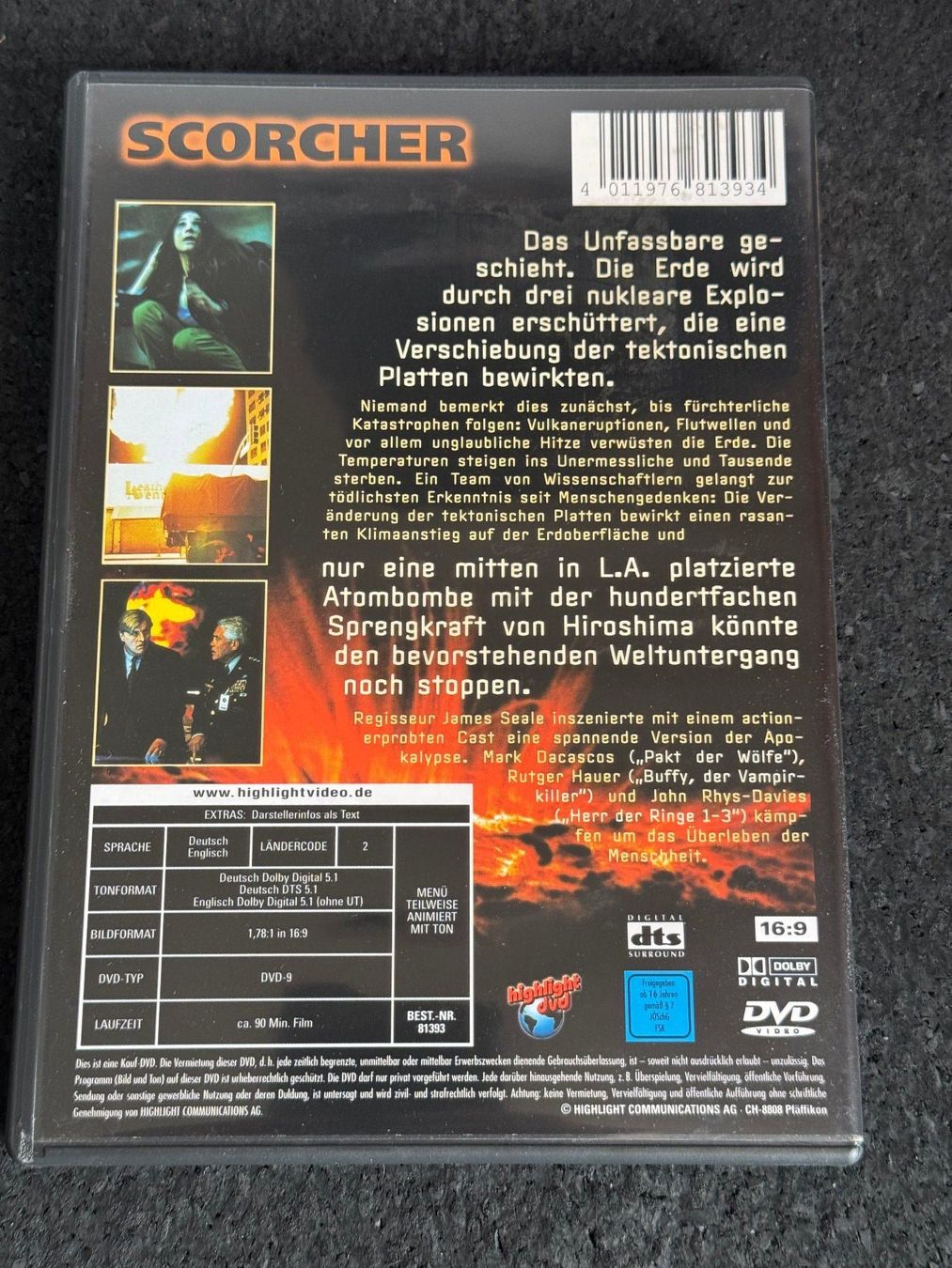 Alle DVDs: SCORCHER DVD DE/EN – Gebraucht aus Fribourg von tschjoly 1