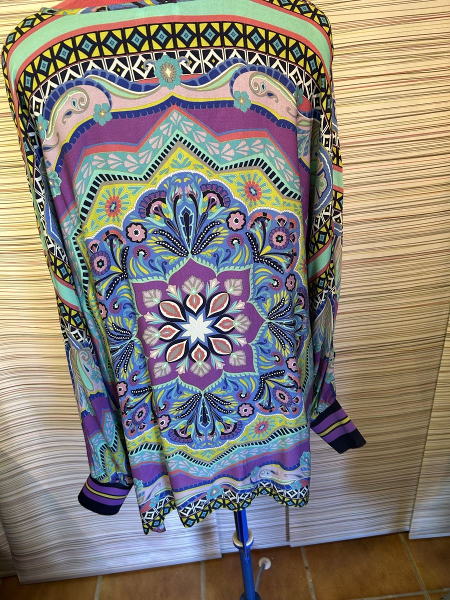 Camicette: Blusenshirt Gr. 42, multicolor – Usato da Füllinsdorf venduto da Sunny0117 3