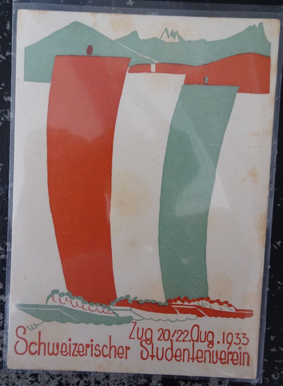 Cartoline postali: AK Studentika Schweizerischer Studentenverein – Usato da Feldbrunnen venduto da MarcusSO