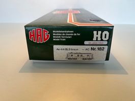 HAG Nr. 182  Ae 4/4 BLS braun, 60 Jahre, Digital