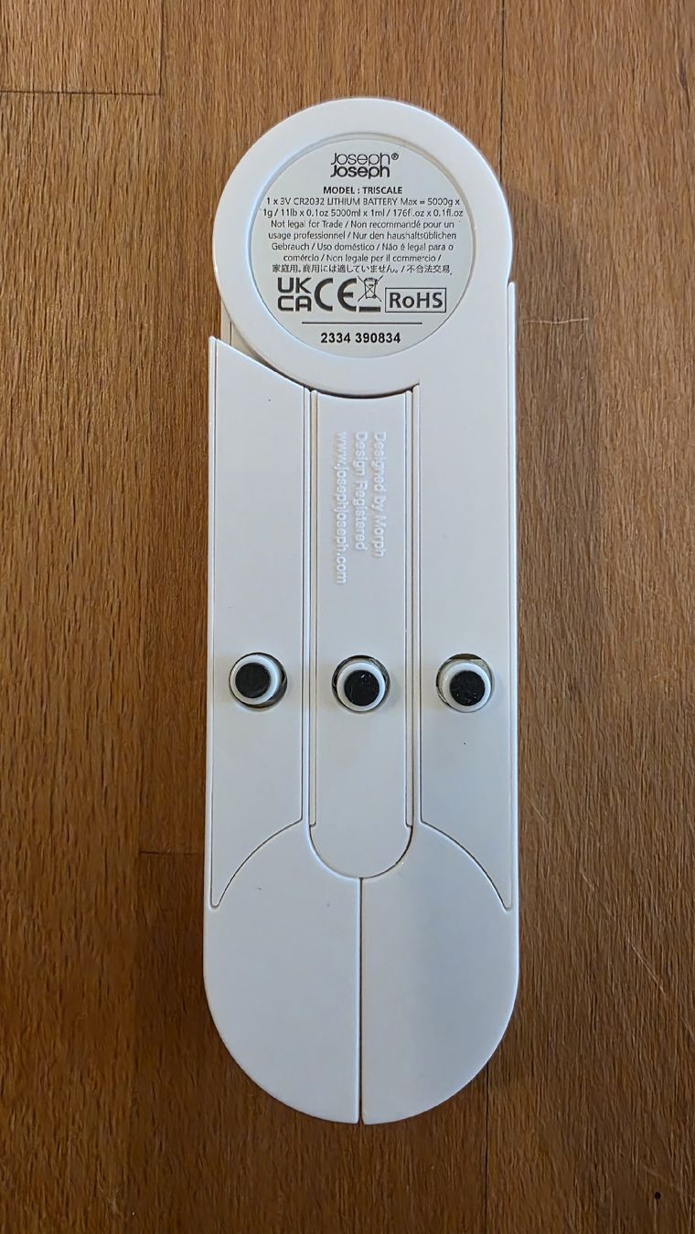 Joseph Joseph Bilance da cucina: Joseph Joseph Küchenwaage Model Triscale – Usato da Wettingen venduto da broetli01 3