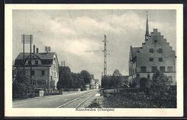 Münchwilen / Thurgau, Strassenpartie am
