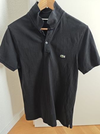 Lacoste Poloshirt schwarz, Grösse L, guter Zustand