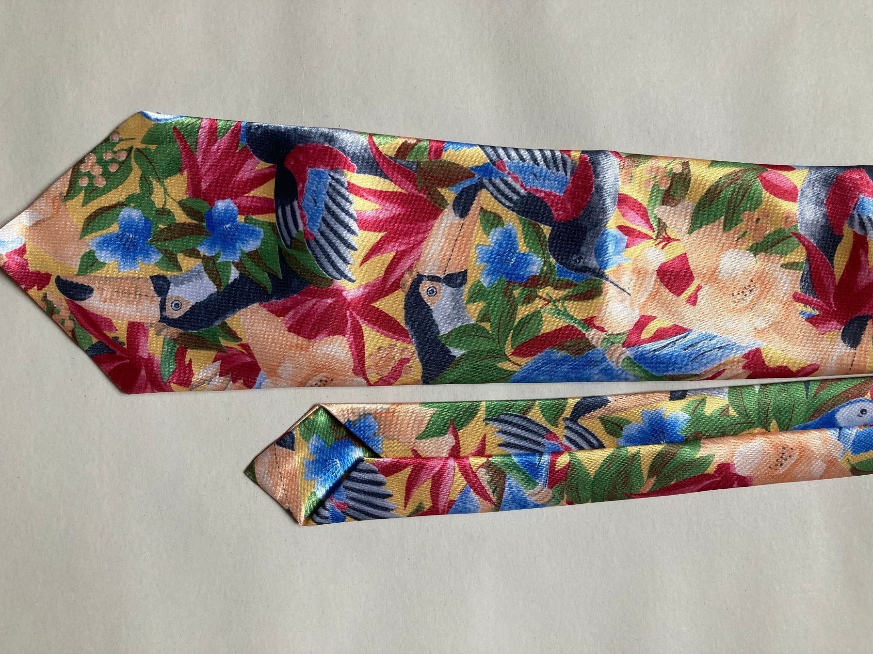 Cravatte: Krawatte Manhattan Club, 100% Polyester – Usato da Lütisburg venduto da wiesenpippau 1